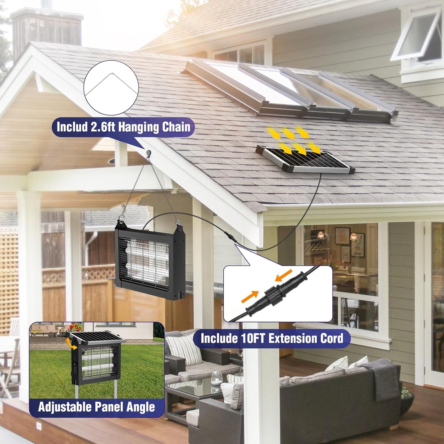 SunZap Pro™ – Instant Bug-Free Comfort, Powered by the Sun