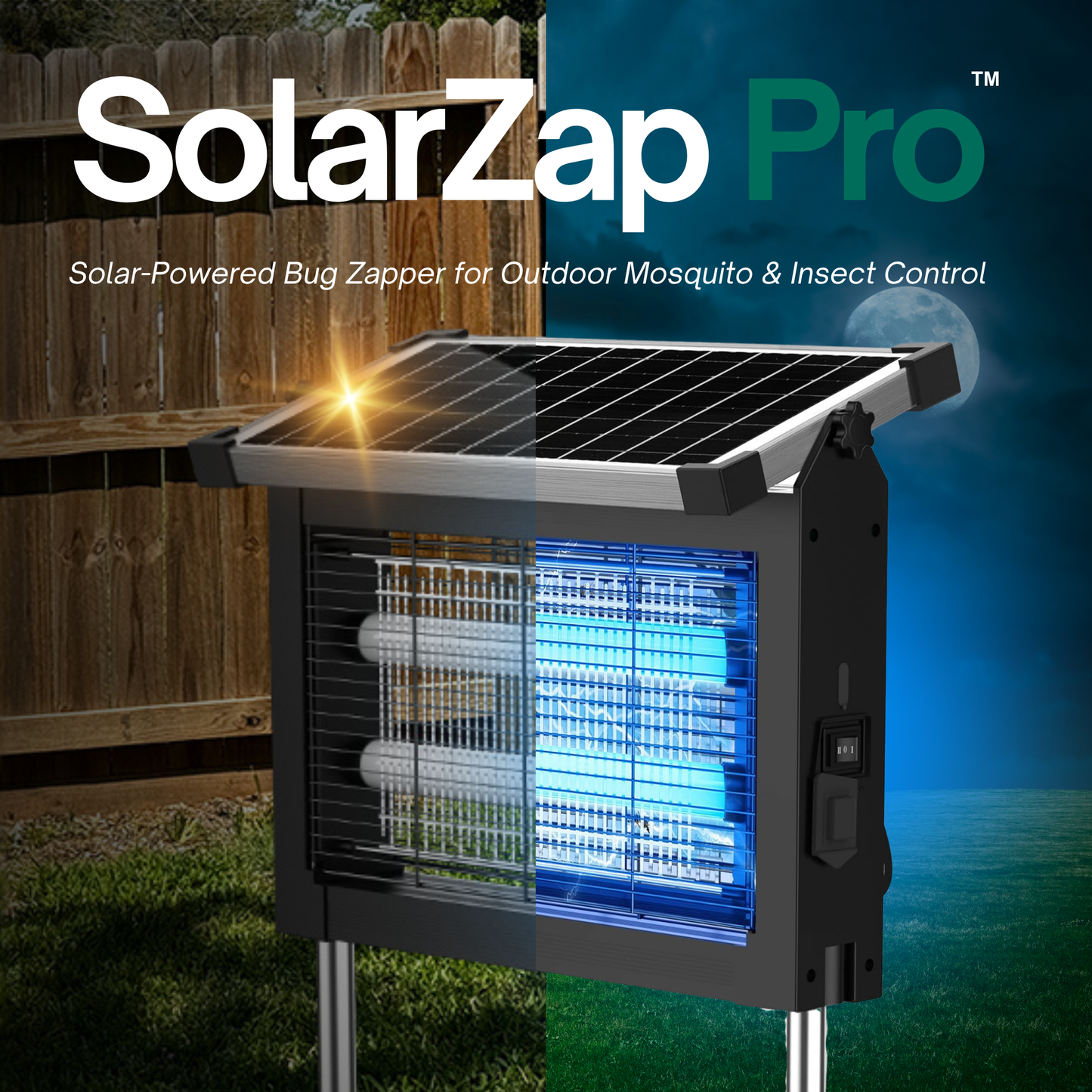 SunZap Pro™ – Instant Bug-Free Comfort, Powered by the Sun
